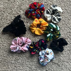 Hair scrunchies